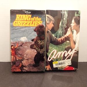 Lot of Disney VHS lot Amy King Of The Grizzlies Disney Vhs Lot Disney Movie Lot